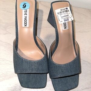 Steve Madden denim shoes